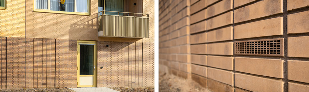 Project Sunny Selwerd in Groningen with beautifully finished detailing